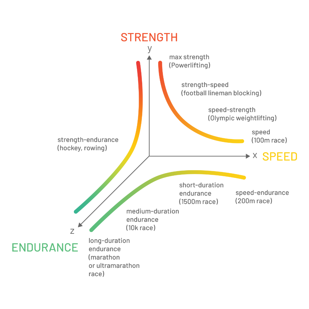 various sport continuum