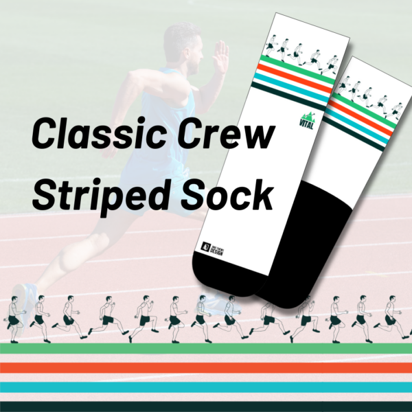 Sprinter Socks Striped Classic Crew