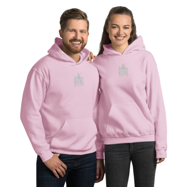 bubblegum pink vital hoodie