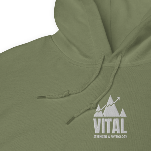 military green vital hoodie