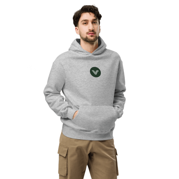 Grey Unisex Oversized Hoodie - Image 6