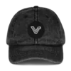 Vintage black dad cap vital
