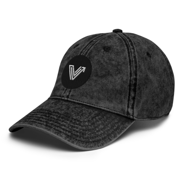 Vintage Cotton Dad Cap (Black) - Image 4