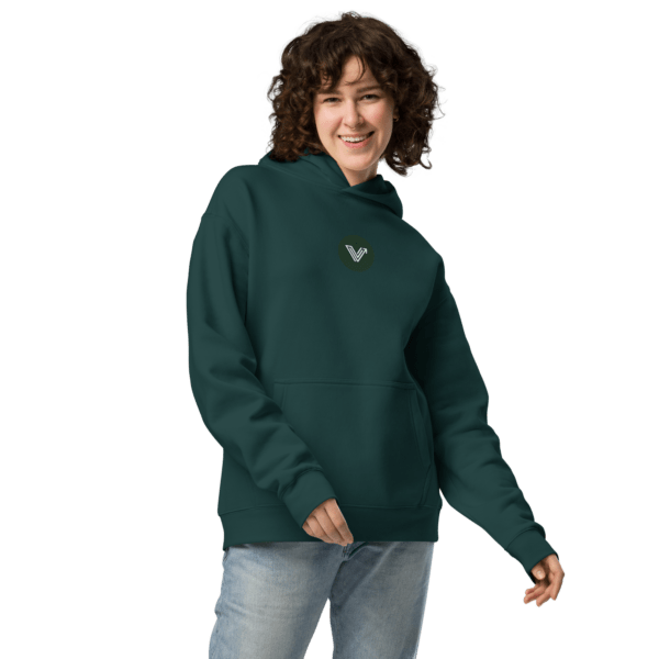 Forrest Green Unisex Oversized Hoodie - Image 5