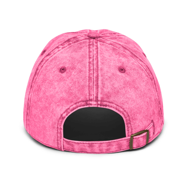 Vintage Cotton Dad Cap (Pink) - Image 2