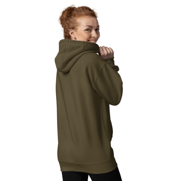 olive unisex hoodie