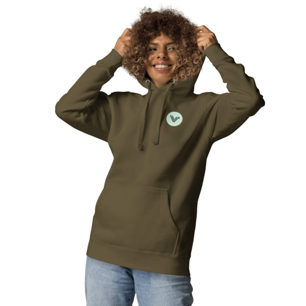olive unisex hoodie