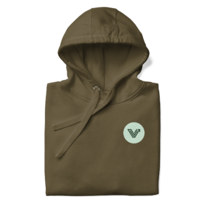 olive unisex hoodie