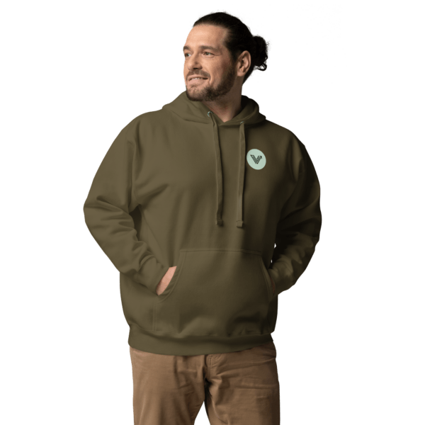olive unisex hoodie