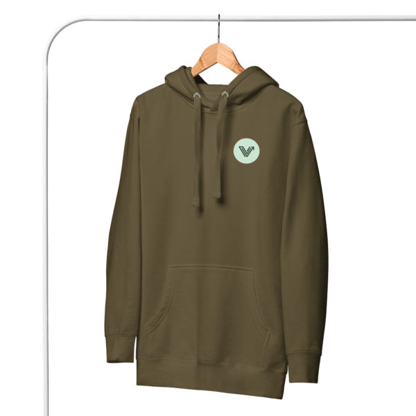 olive unisex hoodie