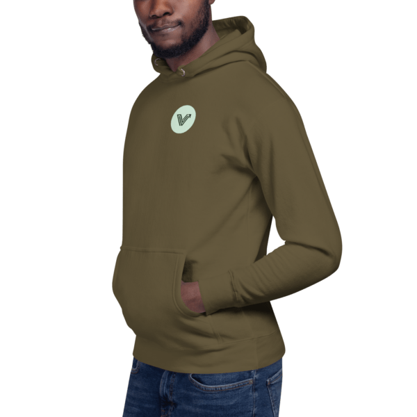 olive unisex hoodie